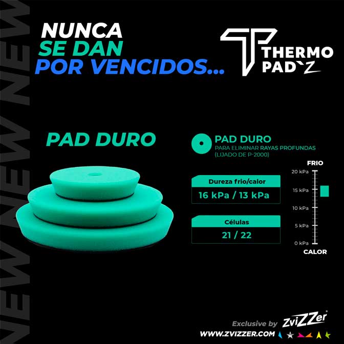 ZVIZZER THERMO PAD VERDE - CORTE ALTO