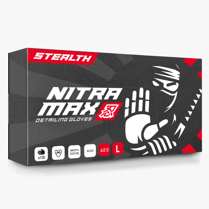 NITRAMAX STEALTH GUANTES DETAILING (100UD)