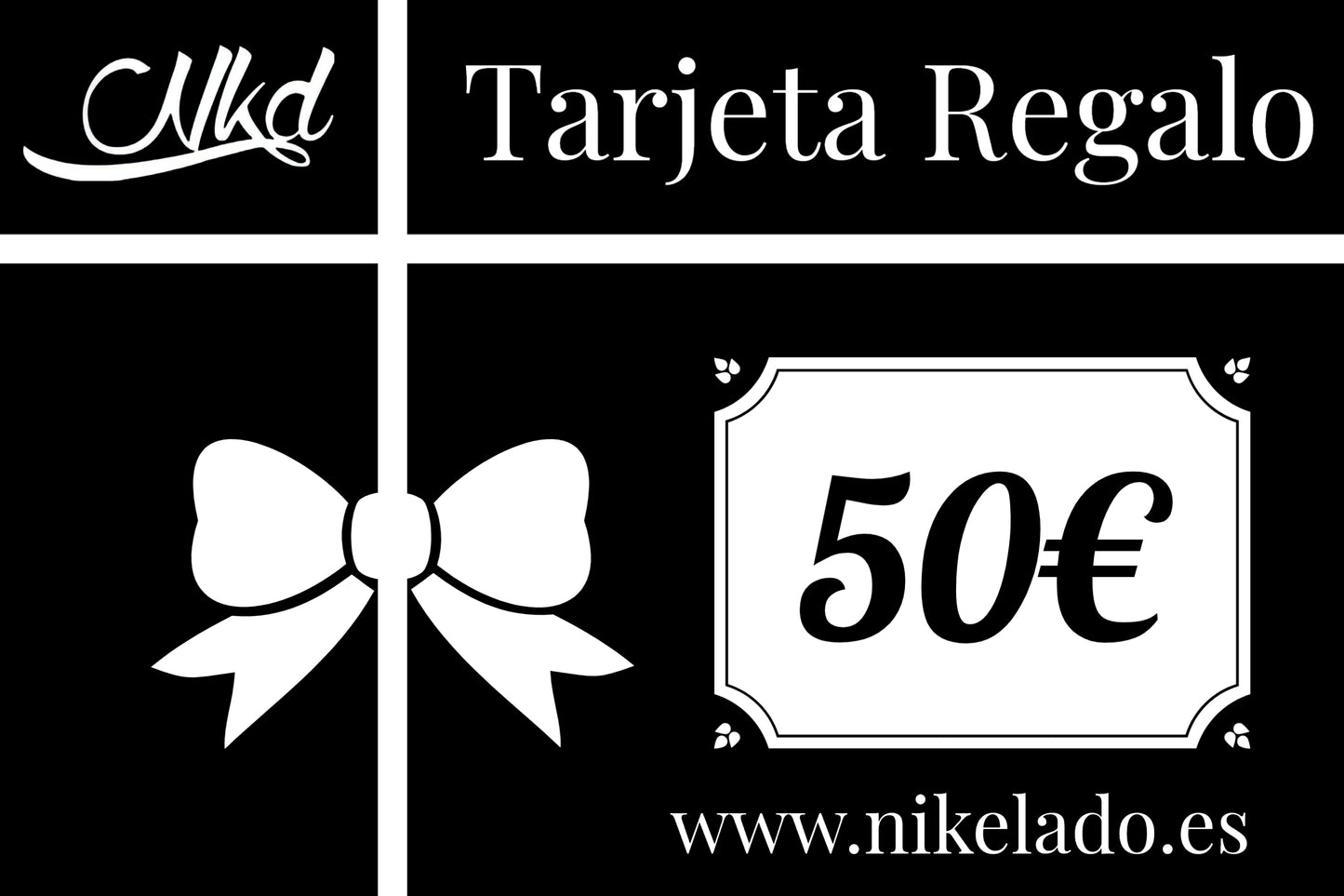 TARJETA REGALO NKD