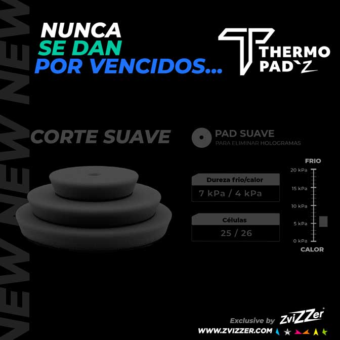 ZVIZZER THERMO PAD NEGRO - ACABADO